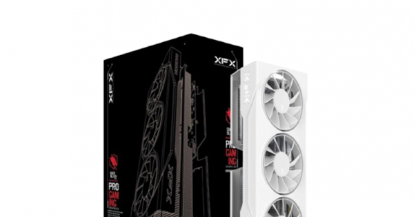 XFX Swift AMD Radeon RX 9060 XT OC White Triple Fan Gaming Edition